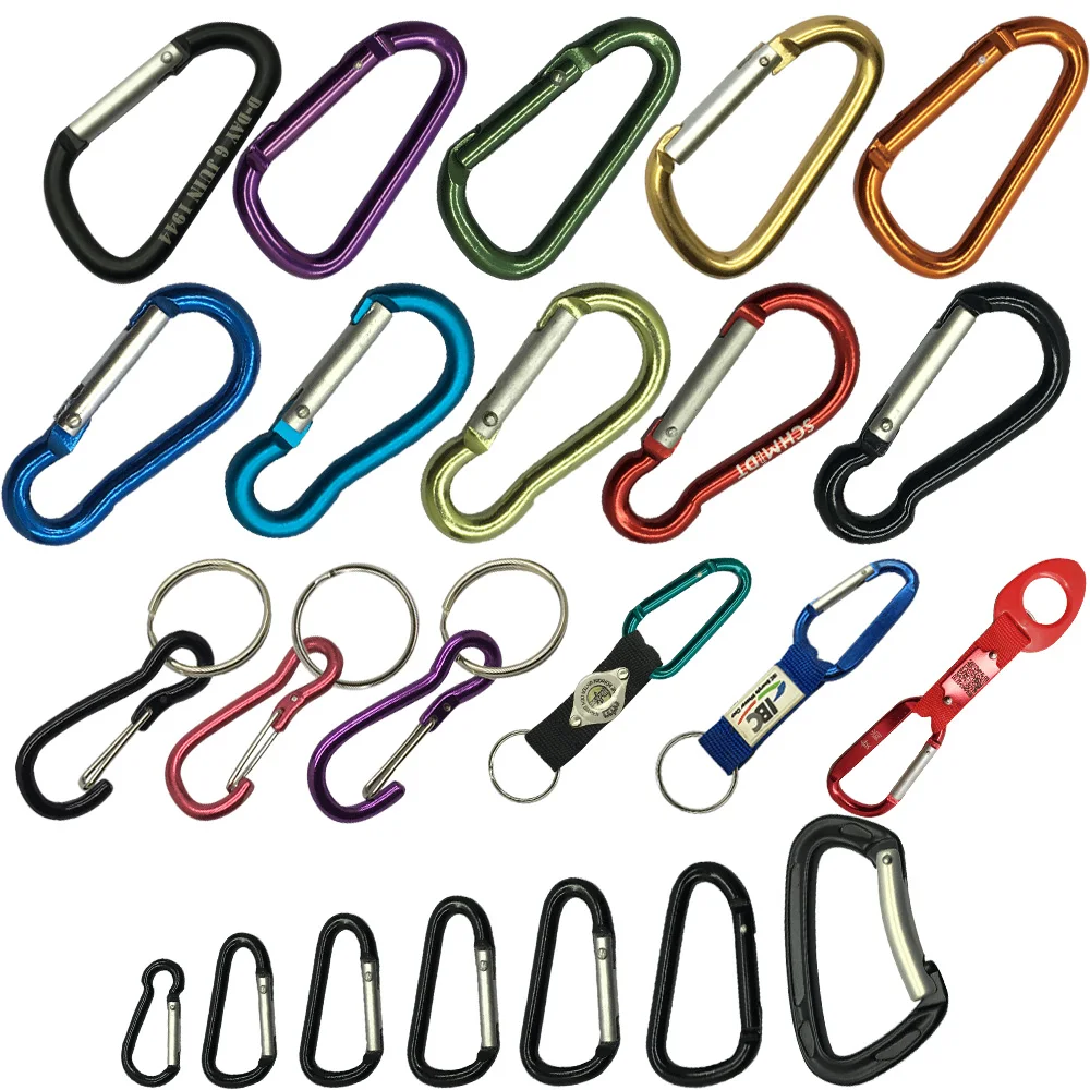 Custom Carabiner No Minimum Order,Personalized Metal Hook,Keychain With