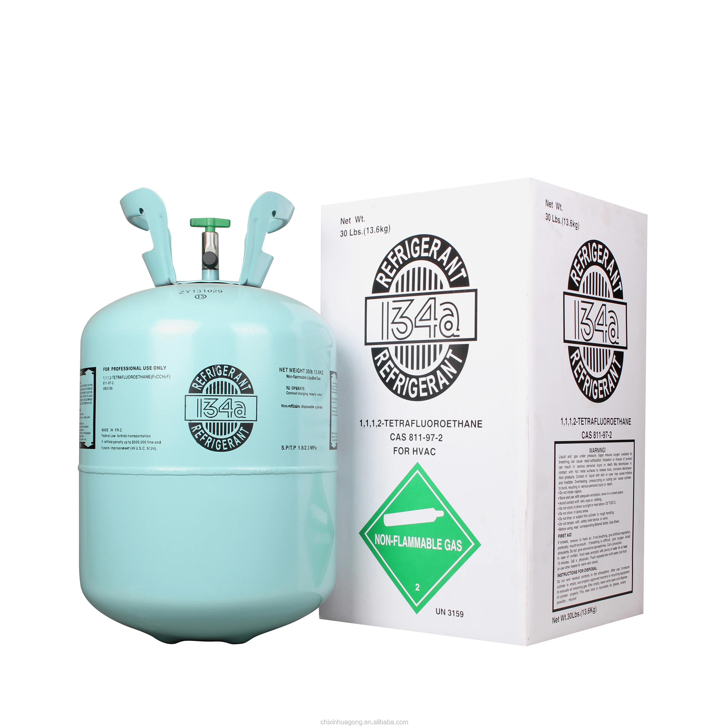 Manufacturer Direct Refrigerant R134a 13.6kg High