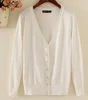 Cheap wholesale custom pure color 100% polyester fabric sweater women