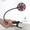2019 New! Janpim Rechargeable USB MINI Cooling Neck Fan, Clip Fan with 500mAh Built-in Li-ion Battery for Stroller