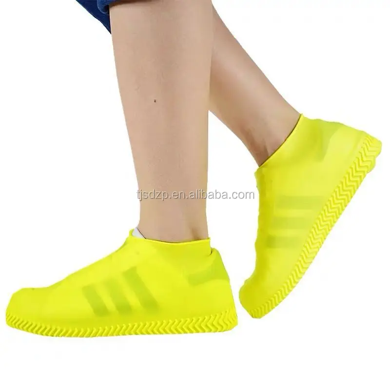 Recyclable Silicone Overshoes Rain Waterproof Shoes Covers Boot Non-slip Tools 