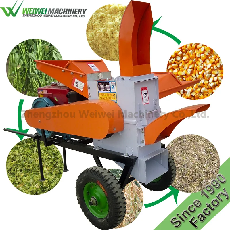 Weiwei Corn Stalk Grass Crusher Hammer Mill Grinding Machine Buy Corn