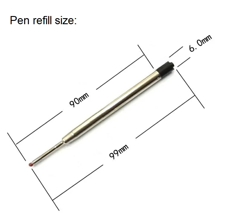 MESMOS 3Pk Luxury Fancy Pen Set, Cool Pens, Metal Ballpoint Pens