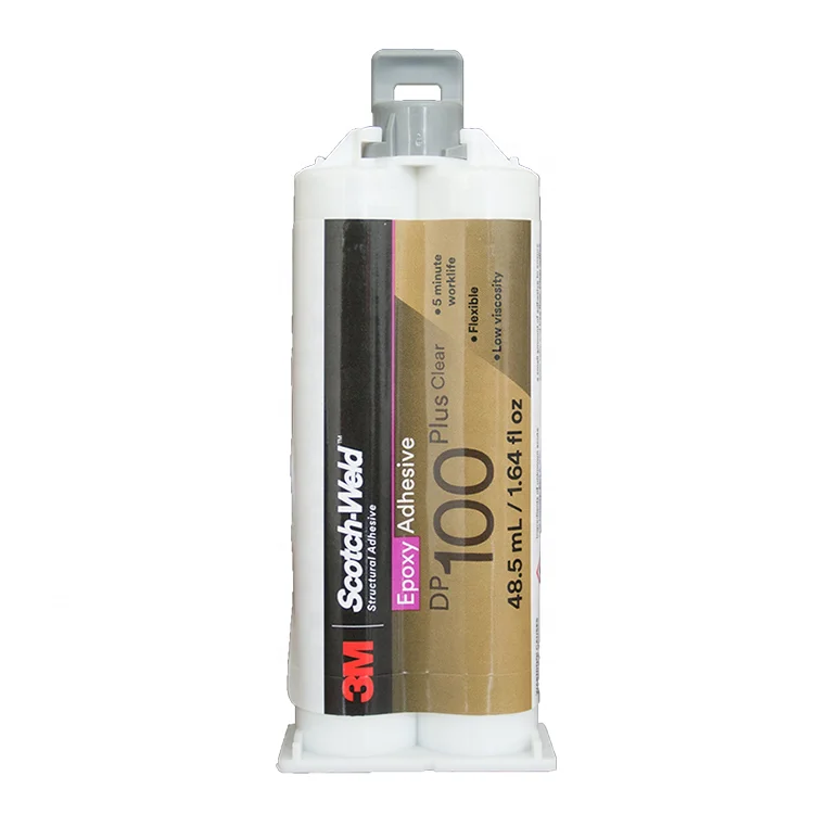 3m Weld Epoxy Adhesive Dp100 Plus For Bonding Wood Metal Glass Stone