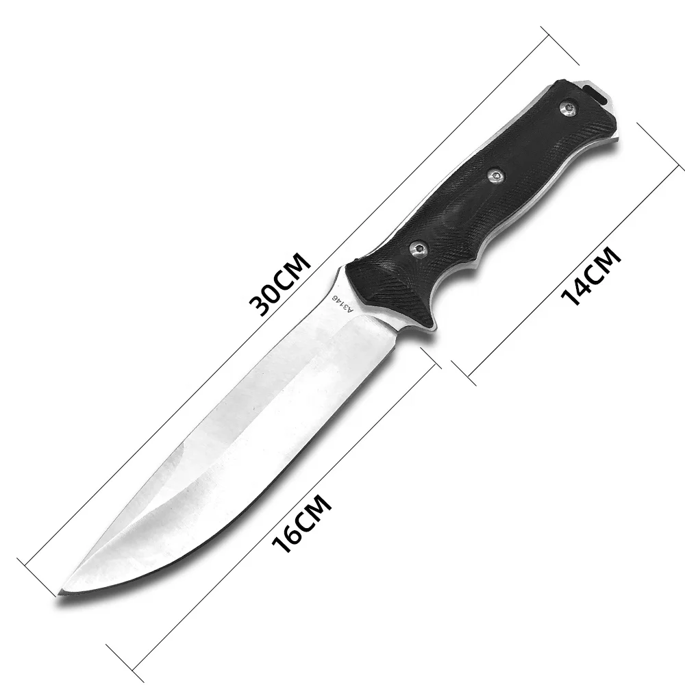 G10 Handle Fixed Blade Knives Full Tang Camping Hunting Knife Survival Tactical Knife Buy