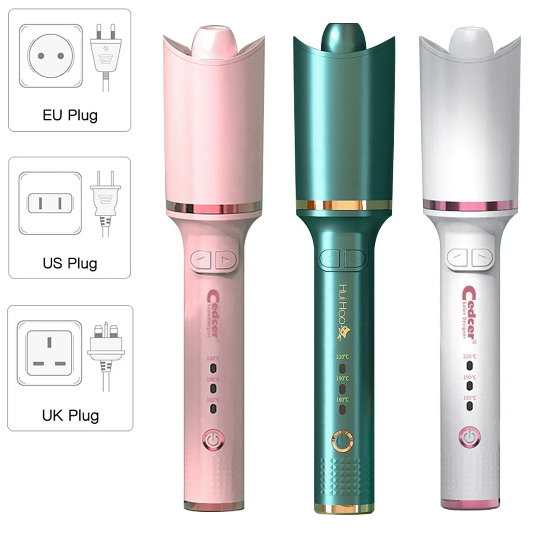 Professional Curler Styling Tools Air Curler For Curls Waves Ceramic Curly  Magic Rotating Hair Curler Automatic Curling Iron - Buy Automatic Hair  Curler Ceramic Auto Rotate Curling Iron Long-lasting Hair Styling  Temperature