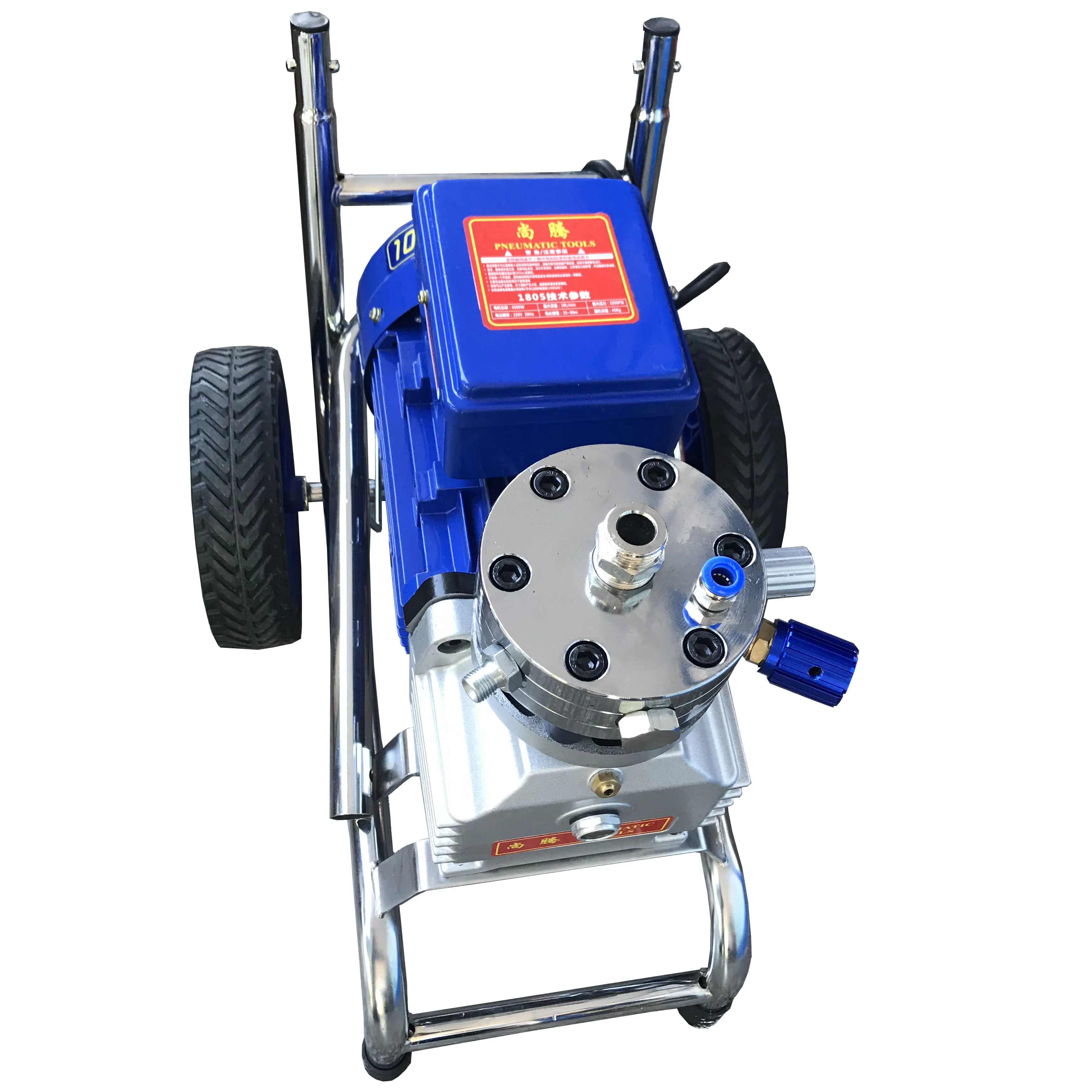 强动力无气喷漆器电动喷漆机高压喷漆机带无气喷枪喷漆器