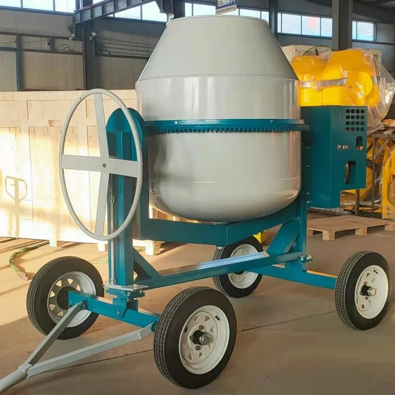 Gasoline Engine Concrete Cement Mixer 500l 600l 700l 800l Mobile