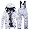 Thermal Kids Ski Suit Ski Jacket Pants Set Waterproof