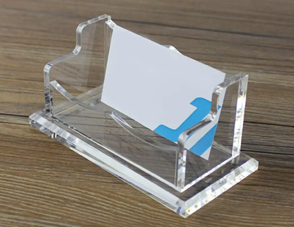 Clear Acrylic Name Card Business Card Memo Holder Display Stand Buy