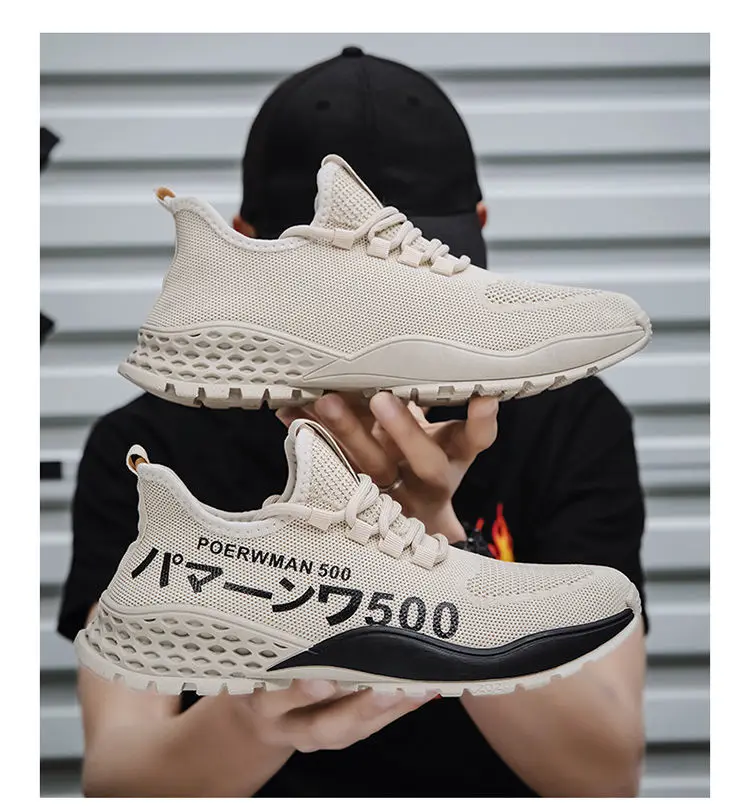 Wholesale Cheap Breathable Casual Shoes For Men Light Walking Men Lace