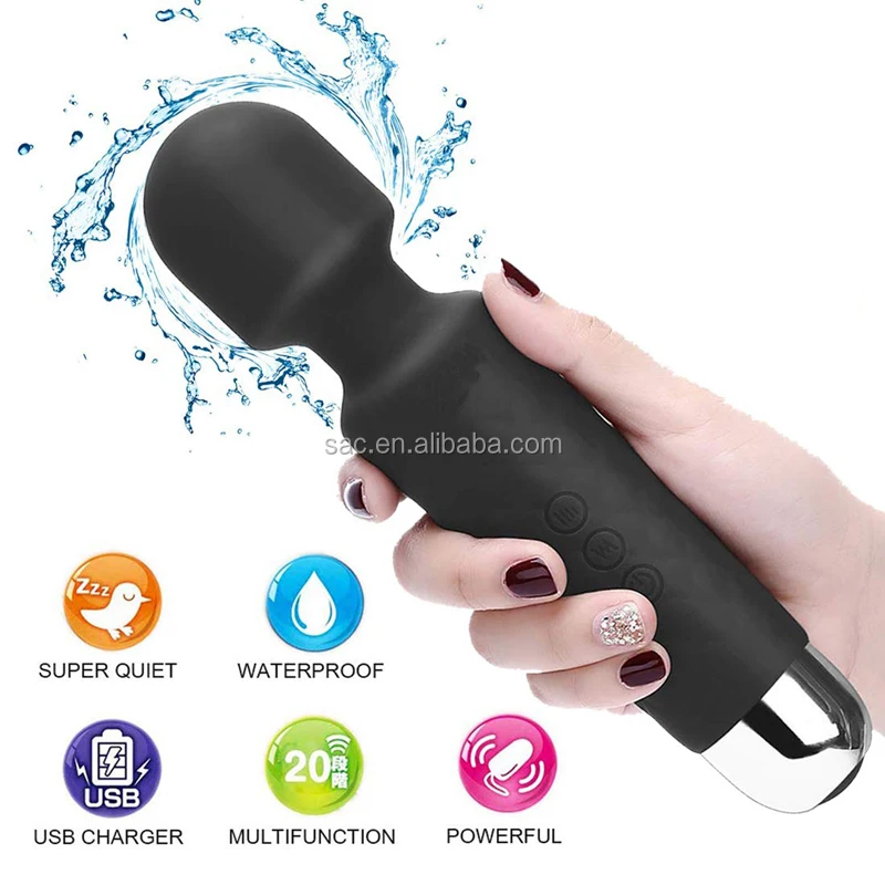 Powerful Rechargeable Pussy Clitoris Dildo Massage