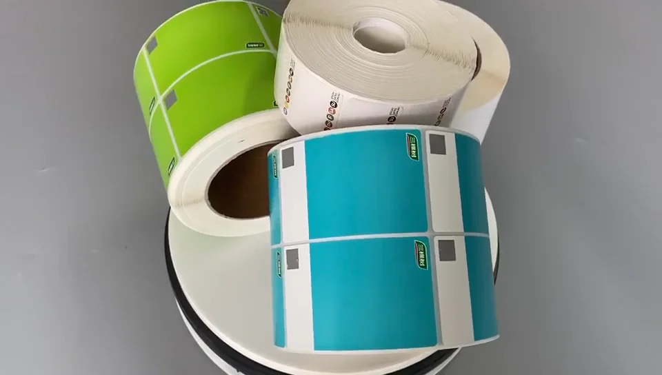 Biodegradable Adhesive Custom Kraft Private Removable Food Label