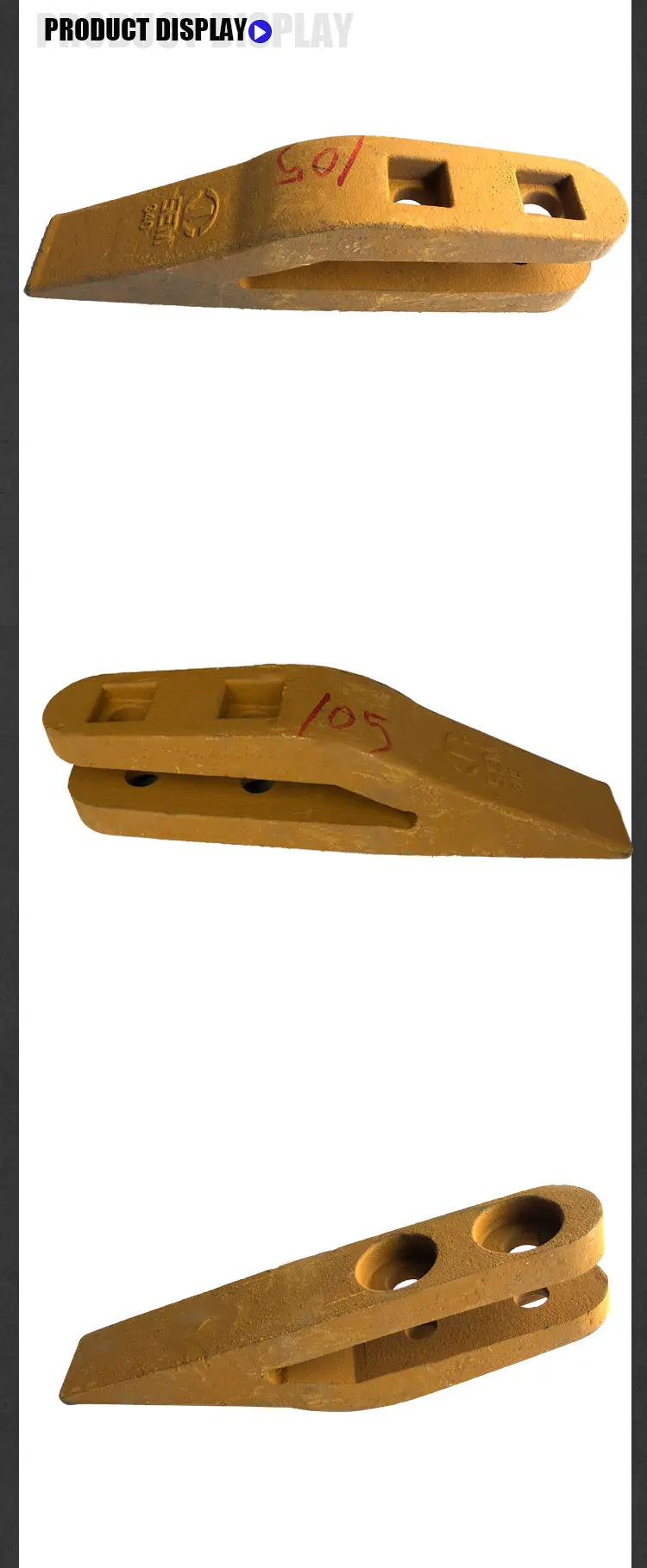 中国良好的价格用于轮式装载机备件的斗齿