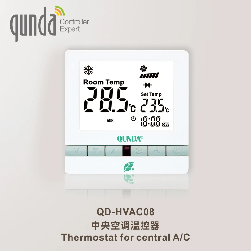 Qunda Qdhvac08e Qunda Air Conditioner Thermostat System Thermostat