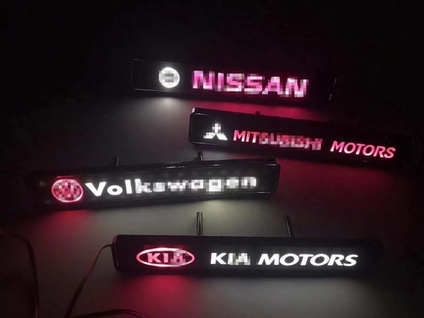 Car Logo Led Light Front Grille Emblem Badge Illuminated Quality
