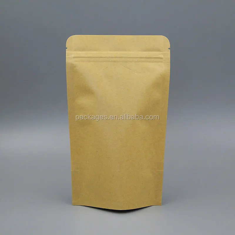 Wholesale Moistureproof Kraft Food Grade Packaging Small Wax Lined