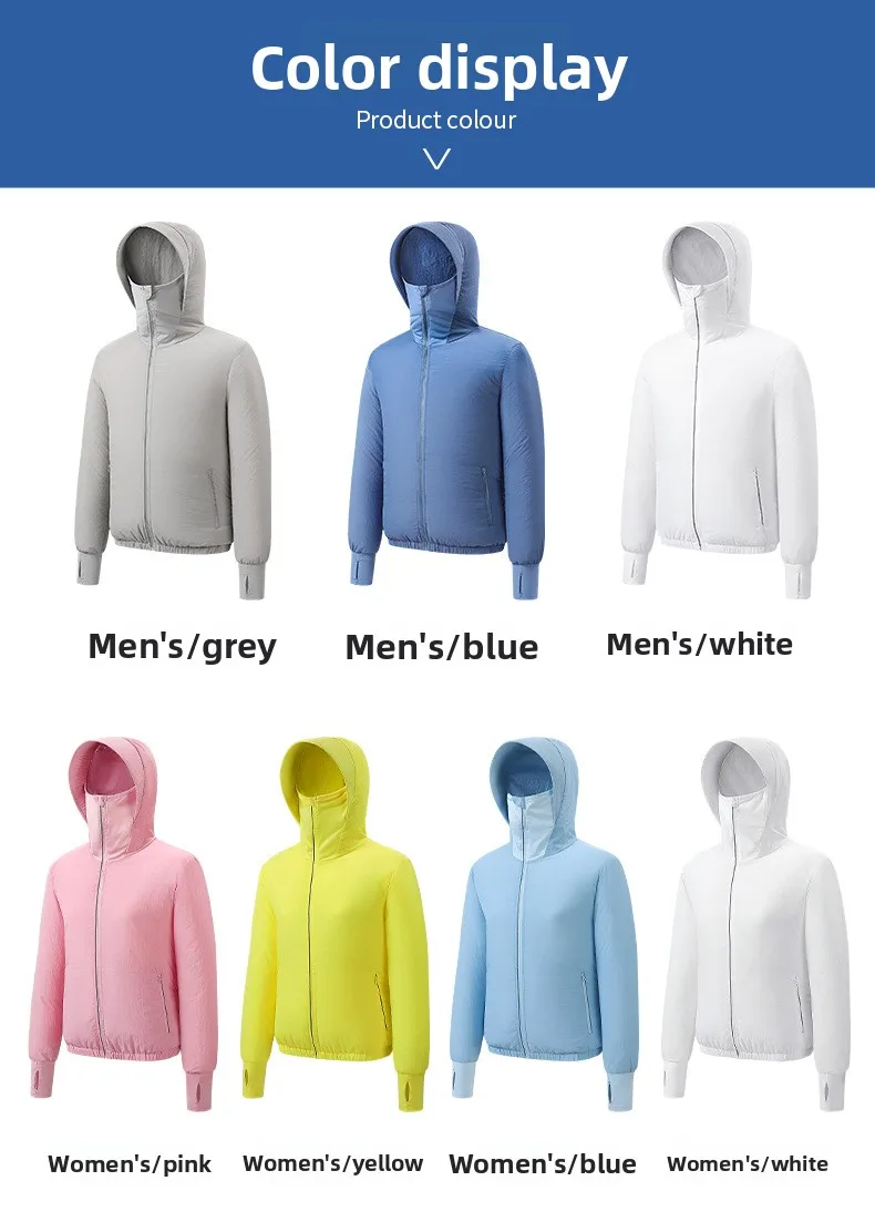 Factory Main Promotion Fan Clothing New Smart Fan Clothing Sun Protection Rash Guard Cycling Fishing Air-Conditioning Apparel supplier