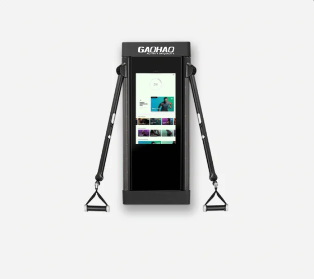 Home Gym Wallmounted Smart Mirror Fitness Training Machine With App