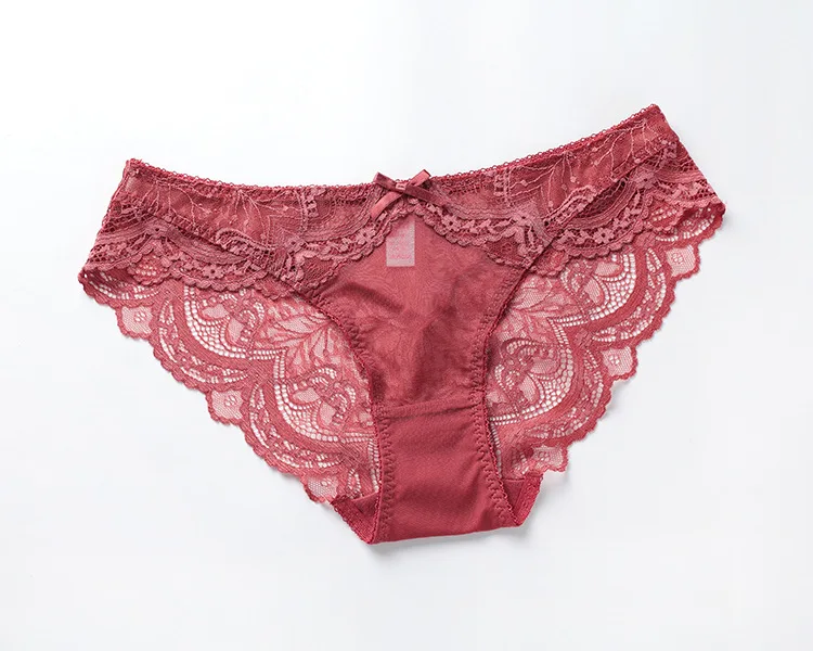 Women's Ultra-Thin Non-Sponge Transparent Lace Bra Set Floral Embroidered Sexy Underwear Large Chest Breathable Plain Dyed Waist