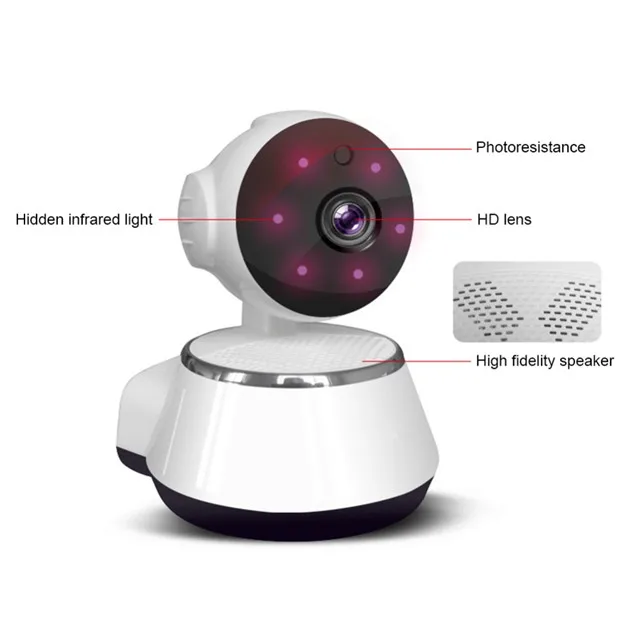 
360 smart ip cctv security mini wireless wifi camera 