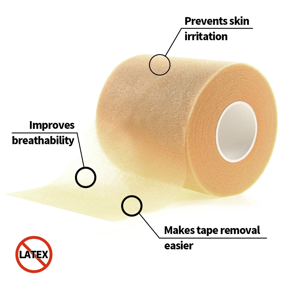 Breathable Medical Polyurethane 6cm*20m Under Wrap Foam Bandage Injury