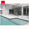 Handrail Project Balcony Stainless Steel Balustrade Post Tempered Glass Railing with 304/316 material post