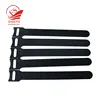 Custom Shape molding wire reinforced t shapes hook loop cable ties for securing wires and cables