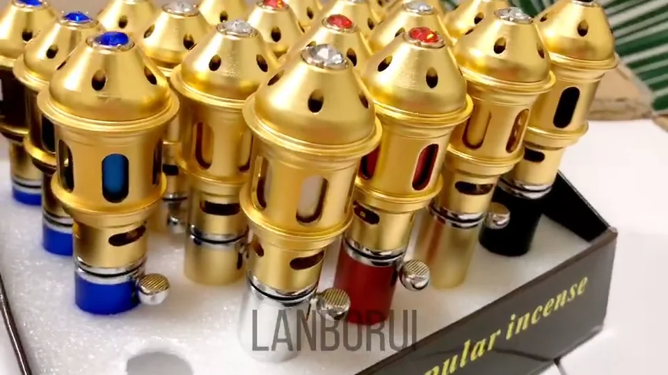 Incense Electric Burner Mini With Lighter Mabkhara Waterfall Top Amazon