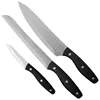 3pcs Chef/Bread/Paring Knife Stainless Steel Knife Set
