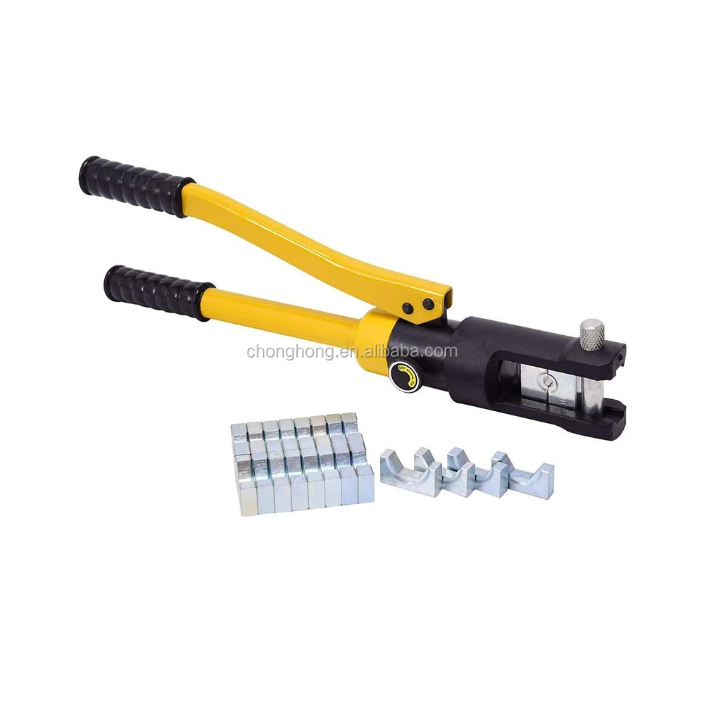 10-120mm Portable Manual Cordless Hydraulic Cable Lug Pressing Crimper ...