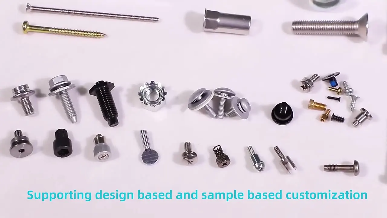 M6 Five-pointed Star Socket Countersunk Head With Column Screws Torx Tx
