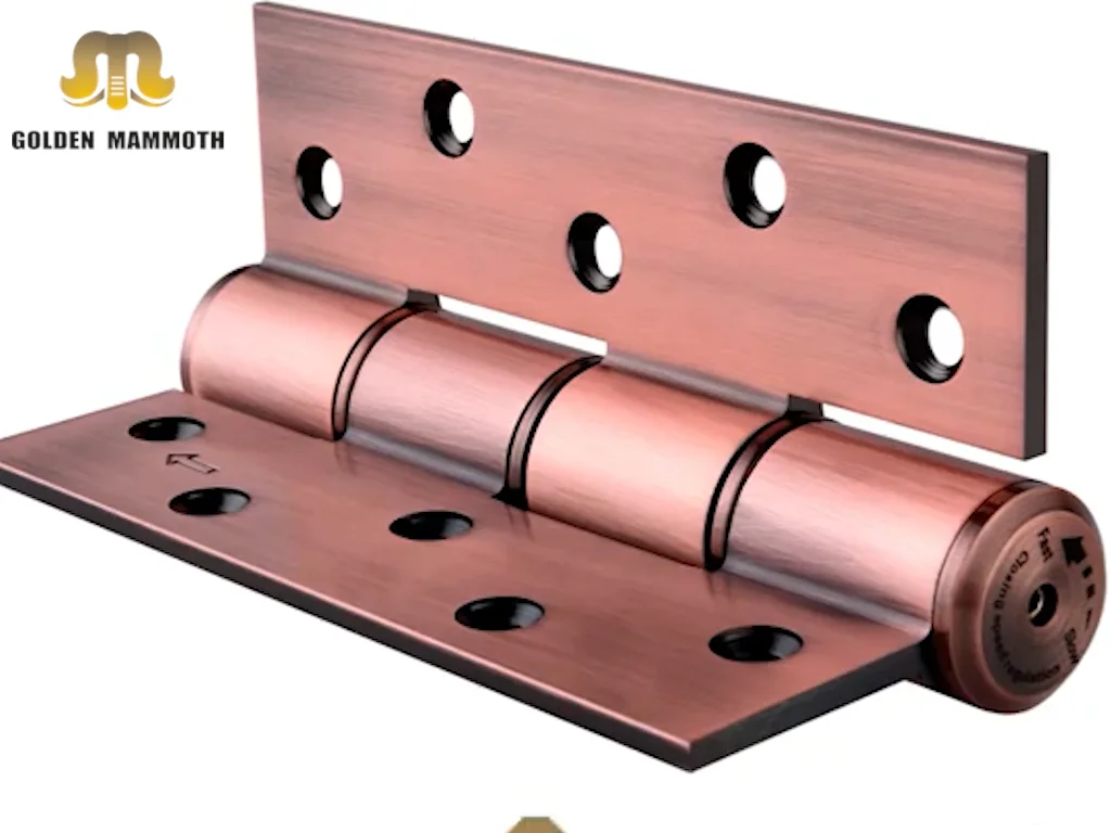 Aluminium Silent Hydraulic Automatic Hidden Door Closer Hardware Floor