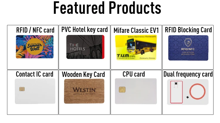 passive rfid key card