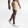 Custom Mens 2 In 1 Gym Training Sport Shorts Set Quick Dry Nylon Shorts