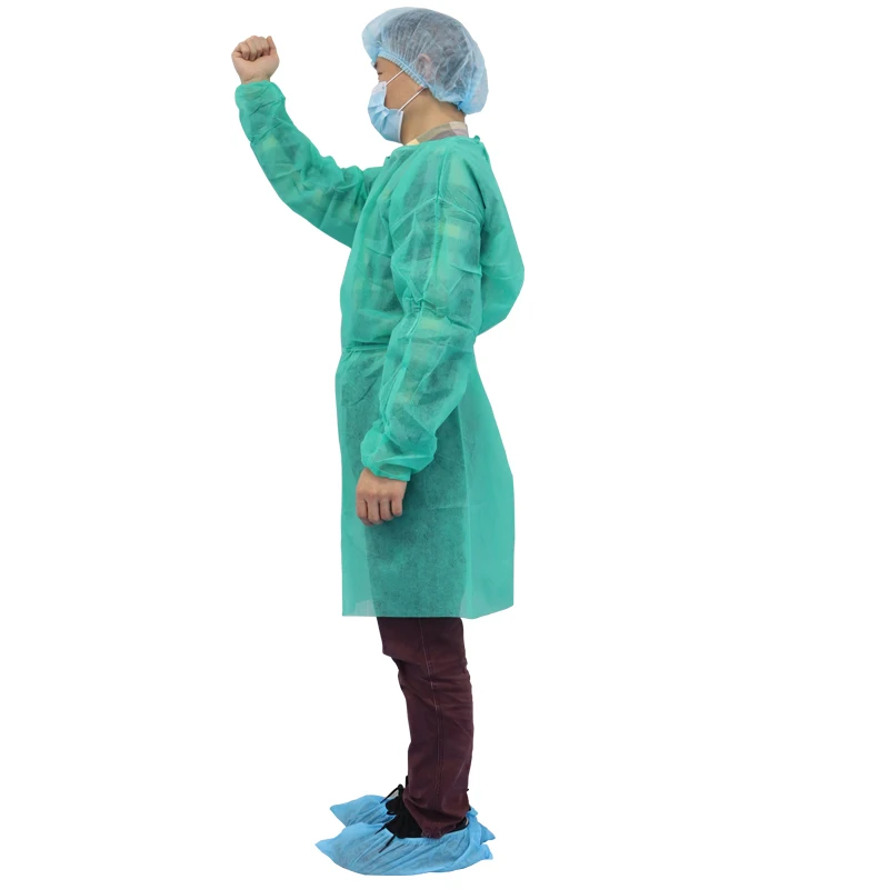 Cheap Non-Woven Green Aami Level 1 Isolation Gown Medium Xiantao Tnt Surgical Medical Disposable Isolation Gown - KingCare | KingCare.net