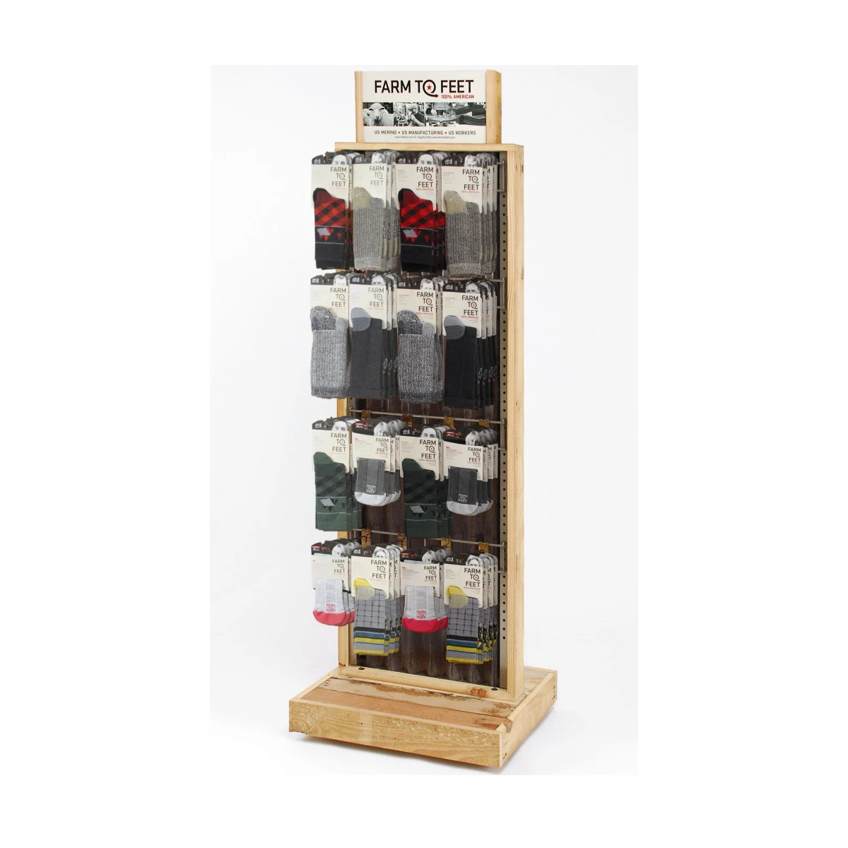 
shoe merchandising retail free standing fittings display stand for hat, sandal, slipper,sock, underwear, footwear 