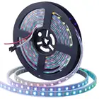 防水デジタルストリップ ws2812B ピクセル RGB Led ストリップ、アドレス可能な内蔵 SMD 5050 チップのテープライト