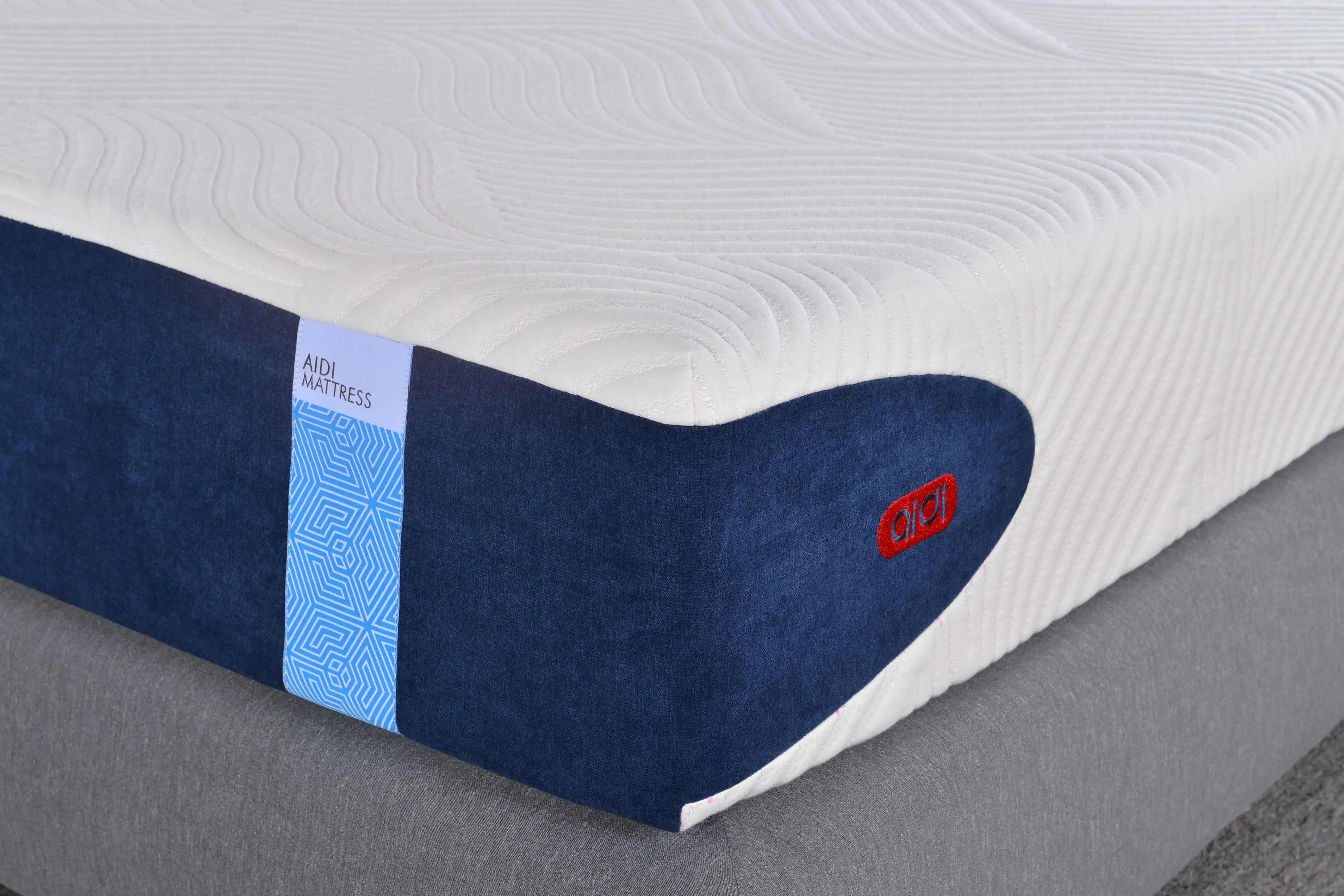 Aidi 9 Zones Bed Used In Hotels High Grade Natural Latex King Size