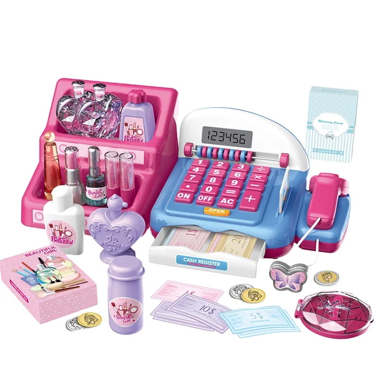 pretend and play calculator cash register