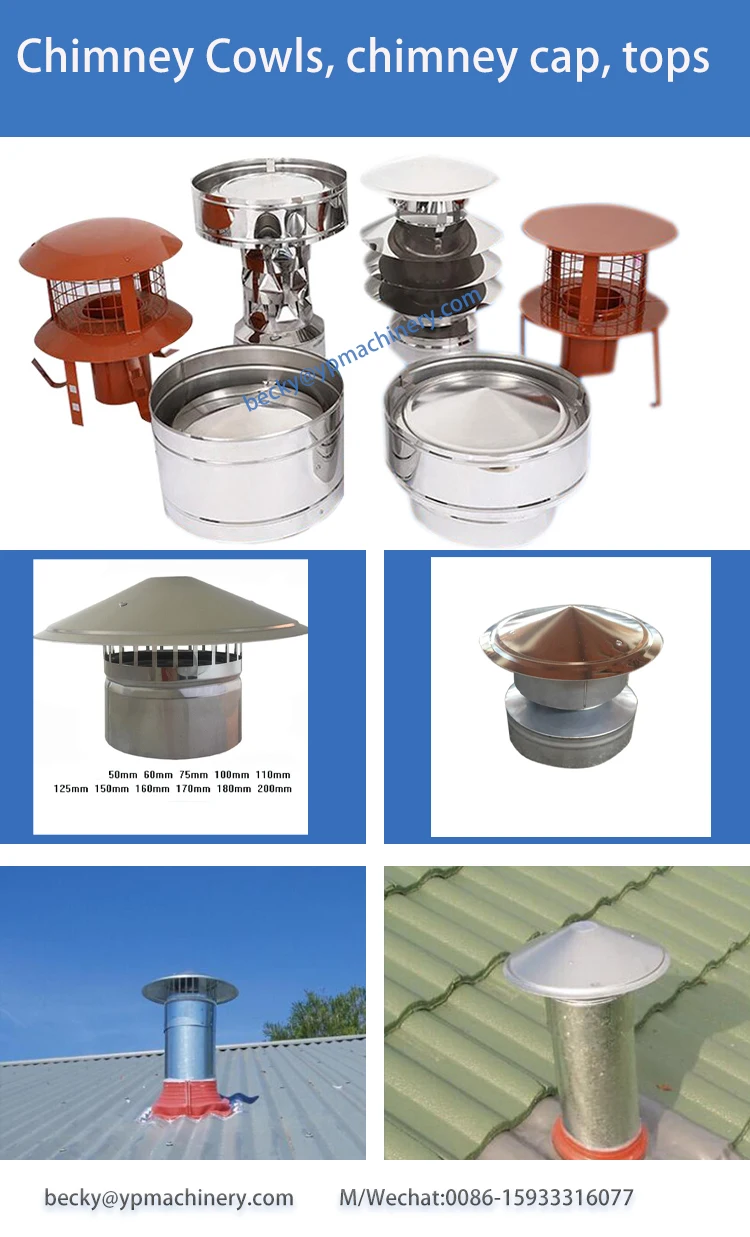 Stainless Steel Chimney Cowls For Pizza Ovens Flue Buy Stainless
