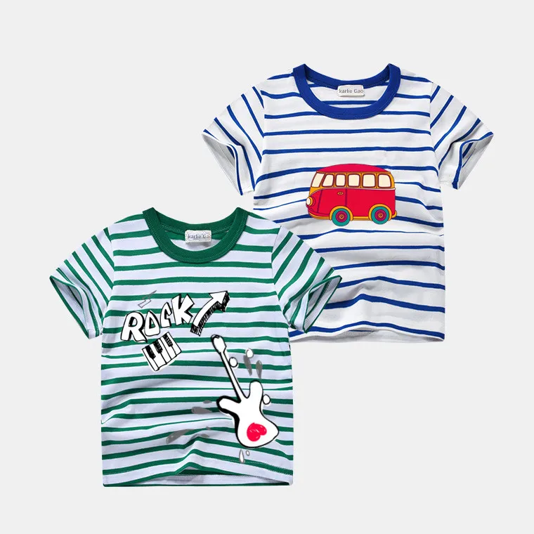 Wholesale Kids Clothing Soft Fabric Lovely Boys Cheap Striped T Shirt  Original Design Cartoon Character T Shirts - Buy Cheap Striped T Shirt,Kids  Clothing,Cartoon Character T Shirts Product on 