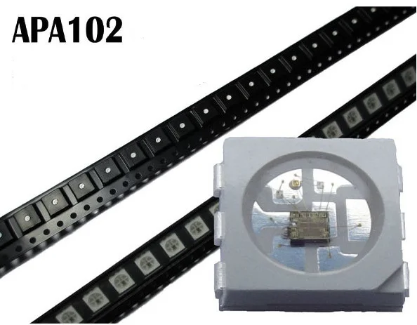 addressable apa102 led strip light white color APA102 pixel led tape wam white 30LED 60LED 144LED digital led strip