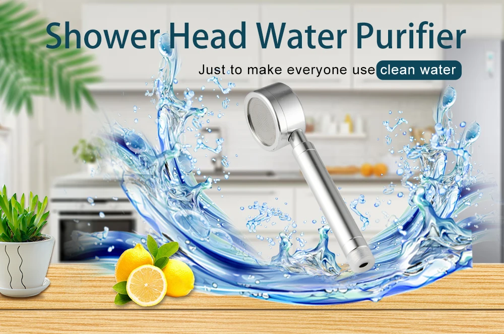 Oem High Pressure Removes Chlorine Mineral Stone Anti Bacterial Shower