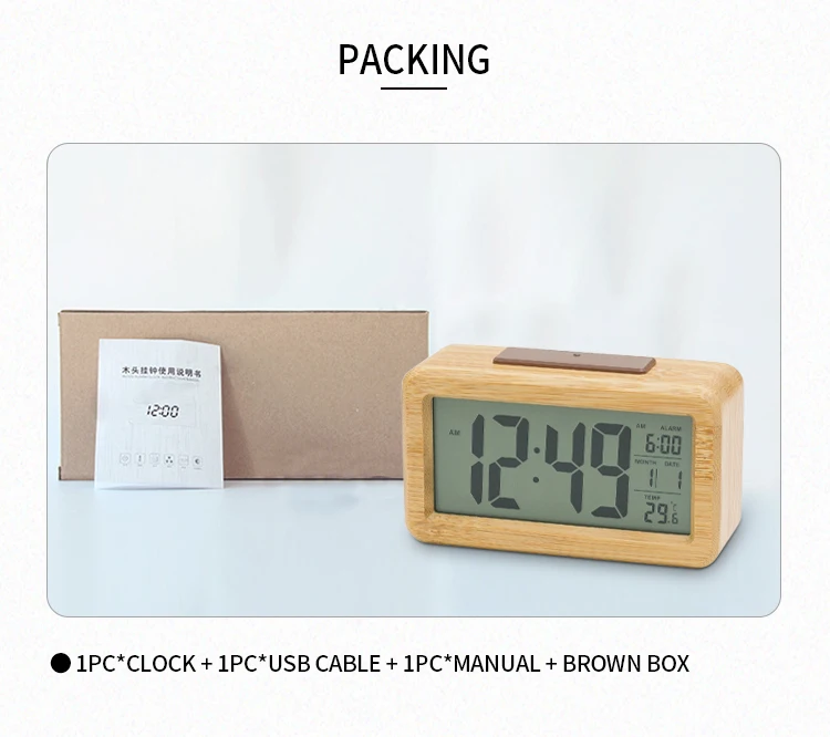 Digital LCD Display  Clock