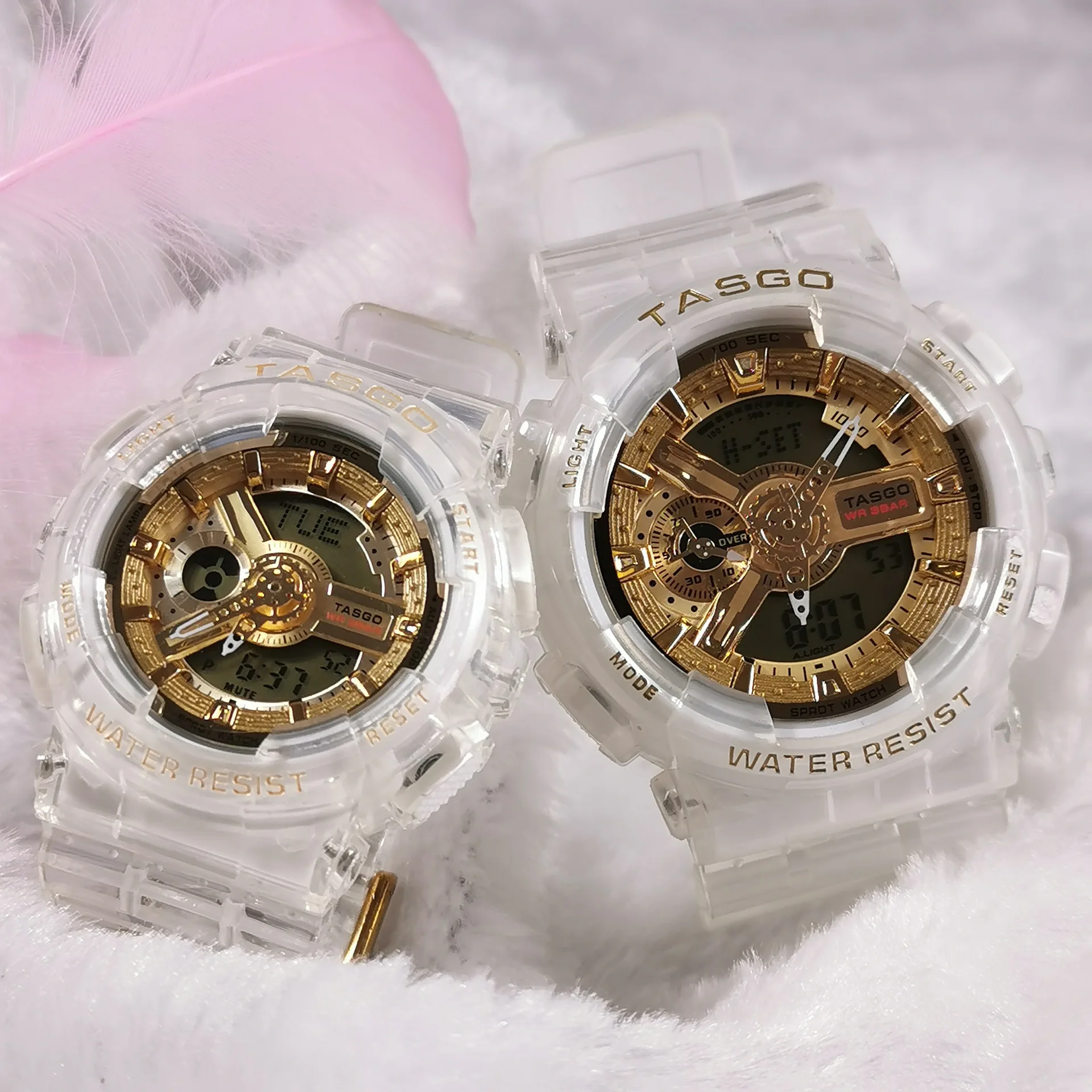 2020新产品tasco男,女学生韩版简约运动手表t100 t100l t100z电子表