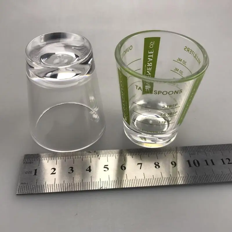 Food Grade Recycled Plastic Split Shot Glass Buy Plastic 30ml Split