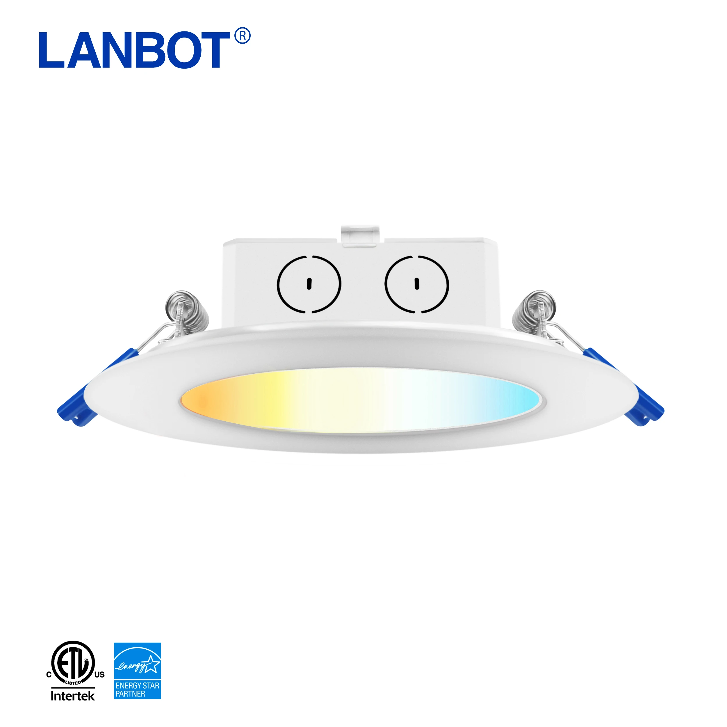 ETL ce Amazon retail fully dimmable LED downlight AC120V LED pot light include junction box driver