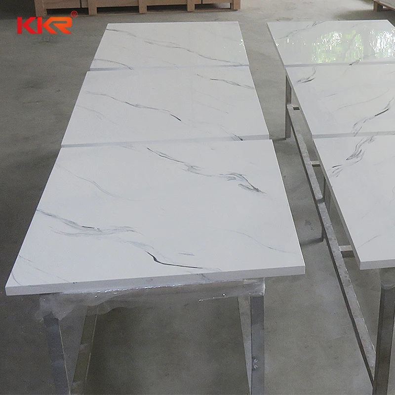 Popular Marble Veins Texture Benchtop Countertops Material Acrylic