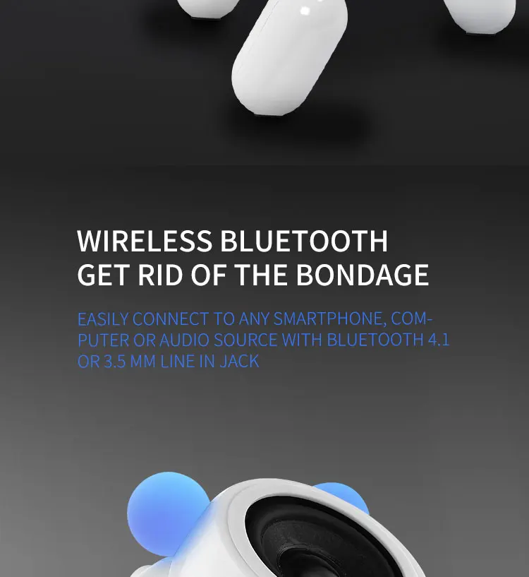 Cartoon puppy bluetooth mini stereo cute wireless home phone notebook outdoor portable creative small speaker